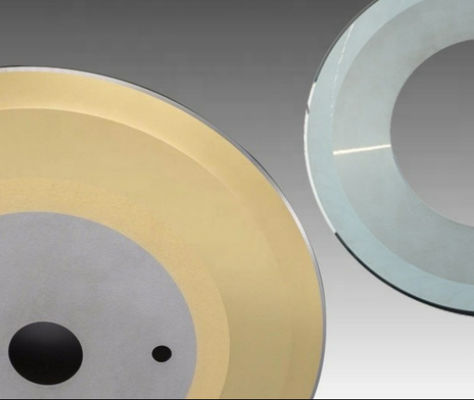 0.1mm-6.0mm Oluklu Kağıt Dairesel Dilme Bıçağı HRC40-68 Sertlik