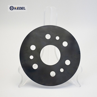 Dairesel Bıçak Sert Metal Tungsten Karbür Bıçağı Dokuz Delikli Kalıp Kesme Yuvarlak Bıçak Kalıp Kesme Makineleri İçin