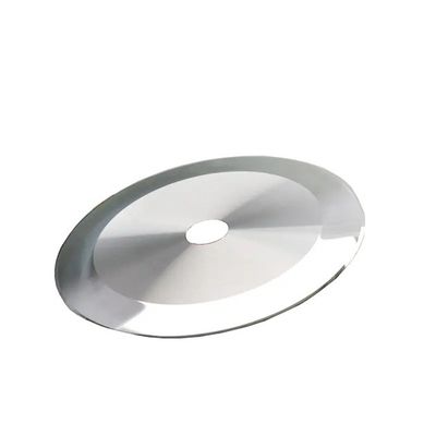 Tütün endüstrisindeki sigara makineleri için uygun özel volfram karbid alaşımı dairesel kesme bıçağı