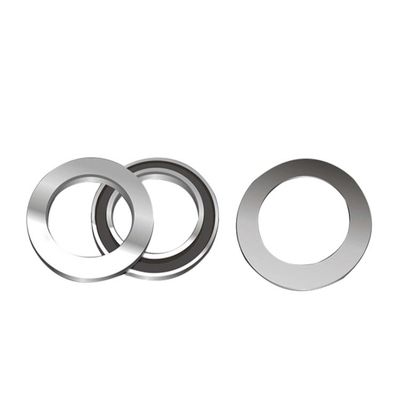 Tungsten Karbür Üst ve Alt Bıçaklar Pil Dairesel Bıçakları Kesiyor