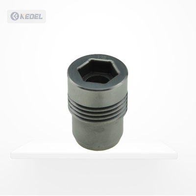 12.7mm Gözenek Çaplı YG8 Tungsten Karbür Nozul, PDC Uçları için, A02 Gözenekliliğe ve Siyah Renge Sahip