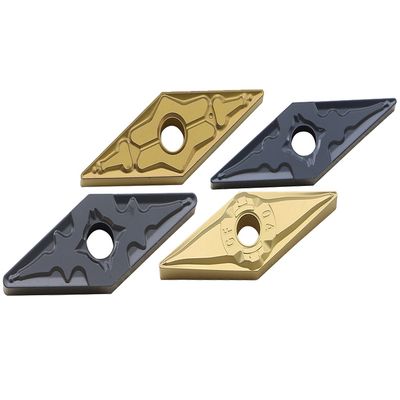 Otomatik İşleme için Çift Taraflı Talaş Kırıcı Oluklu VNMG Model CNC Uç