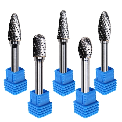 Ahşap Küre İçbükey Kesici için 3mm 6mm Tungsten Çelik Yg8 Karbür Döner Çapak