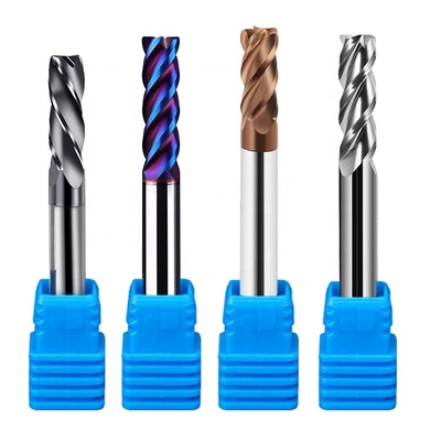4 Flüt Tungsten Karbür Parmak Freze