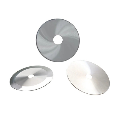Tütün Endüstrisi Kesme Bıçağı Çimentolu Tungsten Karbür Kesme Bıçağı Dairesel Bıçak Kesme Makinesi Dilme Bıçakları