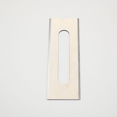 Özel Çimentolu Tungsten Karbür Alaşımlı Kimyasal Elyaf Yiv Açma Konumlandırma Bıçağı Kumaş Film Kesme Endüstriyel Makine Bıçağı