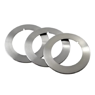 Çelik alüminyum bakır levhalar vb gibi metal malzemeleri kesmek için Tungsten Karbid Alloy Metal Cutting Round Knife