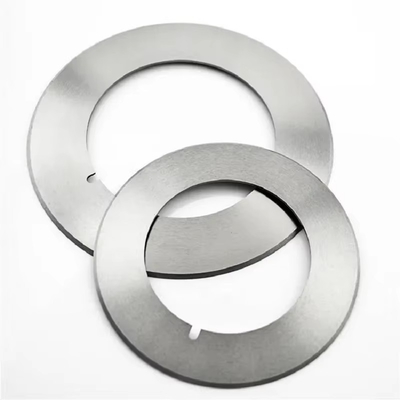 Çelik alüminyum bakır levhalar vb gibi metal malzemeleri kesmek için Tungsten Karbid Alloy Metal Cutting Round Knife
