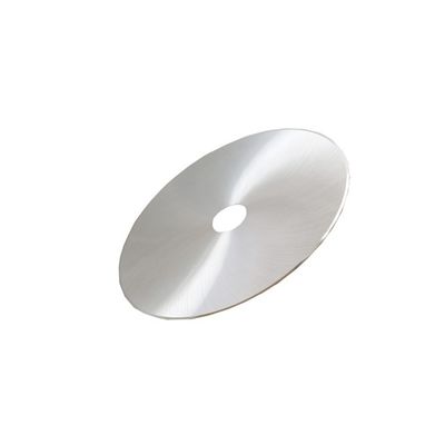 Tütün endüstrisindeki sigara makineleri için uygun özel volfram karbid alaşımı dairesel kesme bıçağı