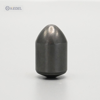 YG8 YG11C Sınıf Siyah Özel Çimento Tungsten Karbür Alaşımı Silindirik eliptik düğmeler Petrol matkapı için dişler