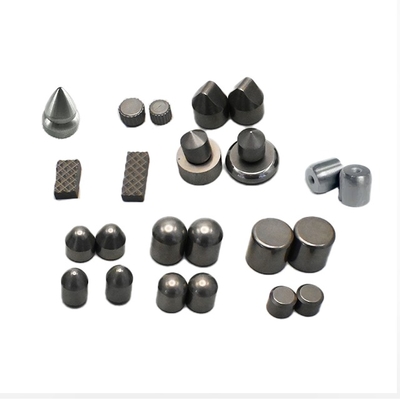 Özel Çimentolu Tungsten Karbür Alaşımlı Konumlandırma Oluklu Küresel Düğmeler Yağ Sondaj Uçları için Diş Aşınmaya Dayanıklı YG8 YG11