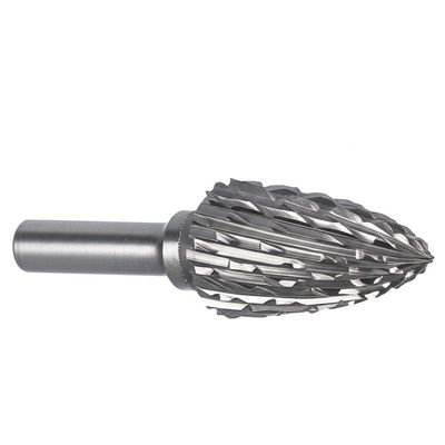 Rulman Makinesi Karbür Döner Çapak Koni Ağaç Şekli Aşınma Direnci