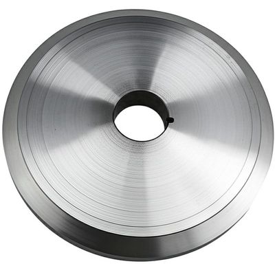 Dairesel bıçak Karbid yuvarlak bıçak Bakır folyo ve alüminyum folyo kesme bıçak folyo kesme makinesi için endüstriyel bıçak