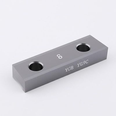 Özelleştirilmiş Tungsten Karbür Alaşımlı Keskin Bıçak İnce Bıçak Kare Bıçak, Baskı Endüstrisindeki Freze Kesiciler için YG8 YG9C