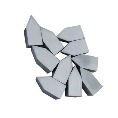 Özelleştirilmiş Yüksek Aşınma Dirençli Tungsten Karbür Lehimli Uçlar, Takım İmalatı için YG6 YG6X YG8 Alaşımı ile