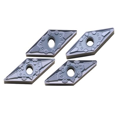 Otomatik İşleme için Çift Taraflı Talaş Kırıcı Oluklu VNMG Model CNC Uç