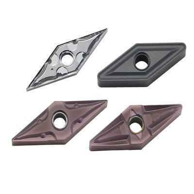 Otomatik İşleme için Çift Taraflı Talaş Kırıcı Oluklu VNMG Model CNC Uç