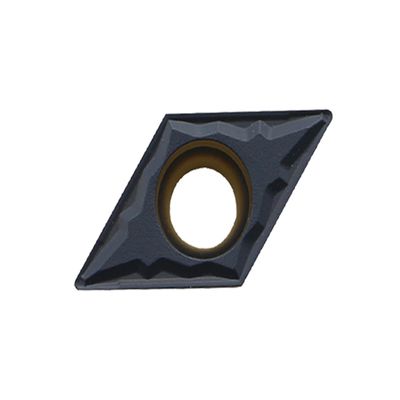 Yüksek performanslı hassaslıklı zeminleme DCMT CNC, metal ve metal olmayan işleme için 55° D açısı ve 7° C açısı ile yerleştirme