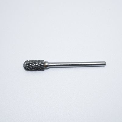 Tip C 1/8" Saplı HRA 89-92.5 Sertlikte Elektrikli ve Açılı Taşlama Makineleri için Karbür Döner Freze