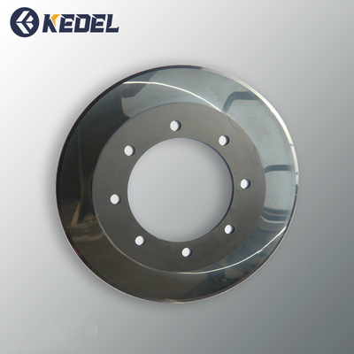 Kesme Bobini Metal Çelik Sac Tungsten Karbür Bıçaklar 280mm Dairesel Bıçak